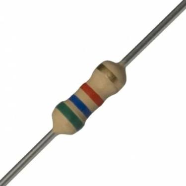 Imagem de Resistor 5K6-1/4W-5% Kit com 100 Unidades - Para Eletrônica