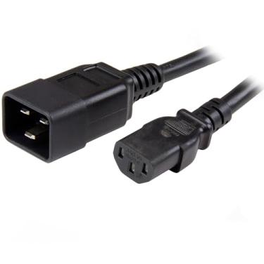 Imagem de StarTech. com Cabo de alimentação de computador 14 AWG pesado de 1,8 m - C13 a C20 - Cabo de alimentação 14 AWG - Cabo de alimentação IEC 320 C13 para IEC 320 C20 (PXTC13C20146)