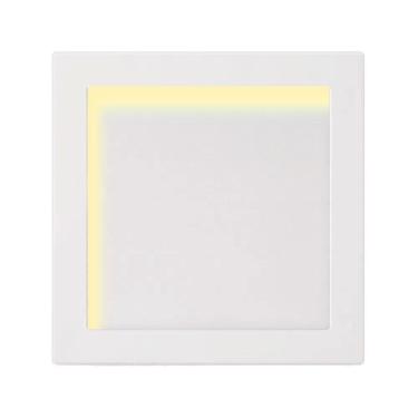 Imagem de Plafon Sobrepor Philips quadrado 18W amarela 3000K BV 22x22