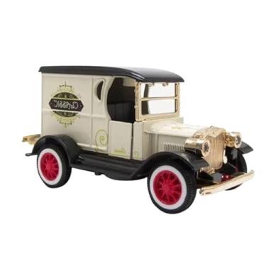 Imagem de Power Toys TECH - Miniatura Carro Antigo : Carrinho de Ferro com Portas que Abrem e Pneus de Borracha Cor Branco