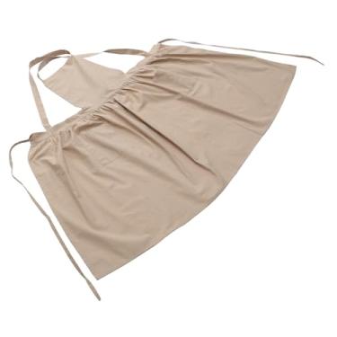 Imagem de Zerodeko avental de colete de cozinha acessório de cozimento macacão elegante para mulheres regata tops avental profissional abastecimento de cozinha maior vestido algodão