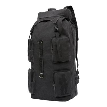 Imagem de Mochila Tactica Large Canvas 80L para viagens ao ar livre Trekkin