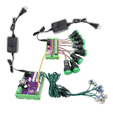 Imagem de Mysterious Escape ROM Props Input The Right Sequence of Button Todas as luzes serão acesas e desbloqueiam o jogo de fuga real (4 botões e luz)