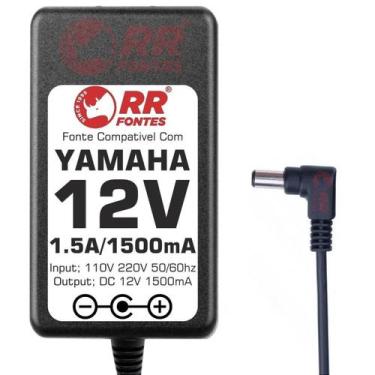 Imagem de Fonte 12V Para Teclado Yamaha - Rrfontes Comércios De Eletrônicos