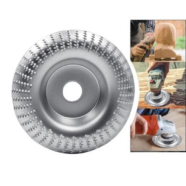 Imagem de Disco Rebolo Esmerilhadeira Madeira Desbaste Lixa Furo 22