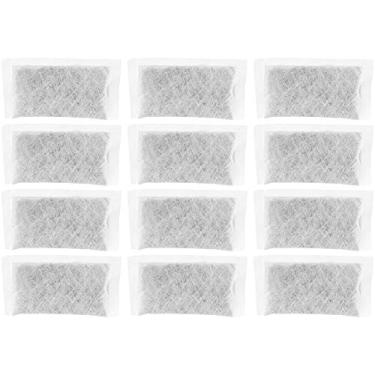 Imagem de Filtros de água de carvão ativado de substituição Nispira, compatível com Megahome e outros destiladores de água de bancada, 12 pacotes