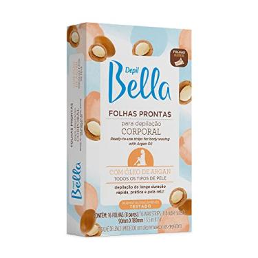 Imagem de Folha Pronta para Depilação Corporal Argan 16 Fls, Depil Bella