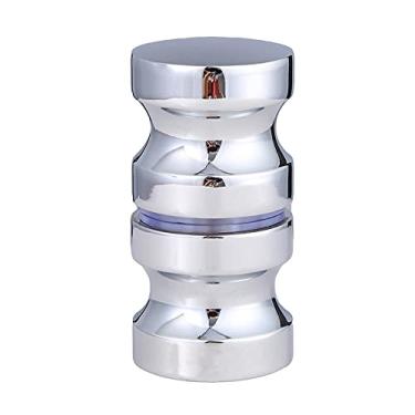 Imagem de Maçaneta da porta de 1,1 polegadas de diâmetro liga de alumínio costas com costas puxador puxador de maçaneta de porta de cozinha banheiro chuveiro com parafuso 3 tipos, 202