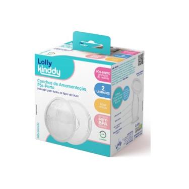 Imagem de Lolly Concha Amamentação Pos-Parto Transparente 2 Unidades