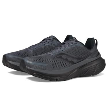 Imagem de Saucony Tênis masculino Guide 17, Carbono/preto, 43