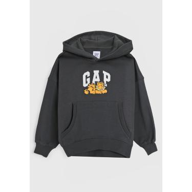 Imagem de Infantil - Blusa de Moletom GAP Garfield Preto GAP 452916 menina