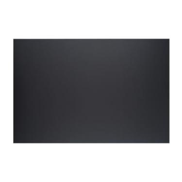 Imagem de Musiclily 435x290mm Placa Material de Pickguard em Branco Escudo para Costume Guitarra ou Baixo,1 Camada Preto Fosco