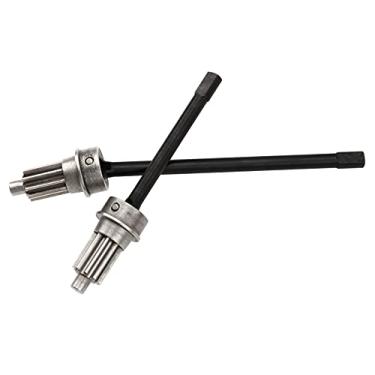 Imagem de 1 par de engrenagens de entrada de eixo de eixo frontal CVD Vgoohobby Steel para Traxxas TRX-4 1/10 RC Crawler Car