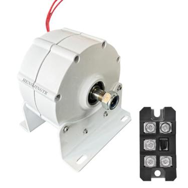 Imagem de HENGJINGTR 10000W Gerador de Motor Elétrico Ímã Permanente, 48V-220V DIY Alternador AC para Vertical Horizontal Turbina Eólica (12V),12v