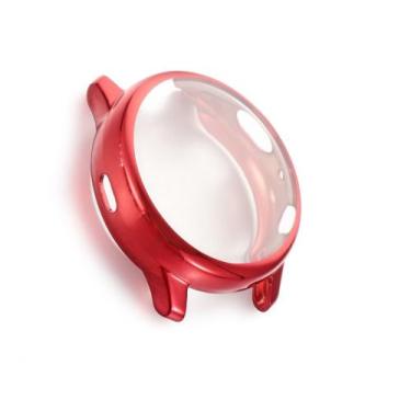Imagem de Capa Case De Silicone Para Active 2 44mm Cor Vermelho - 123smart