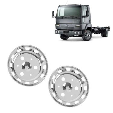 Imagem de Calota Aro 17,5 Americana Dianteira Ford Rodoar Aberta 4 Un - Fabbof