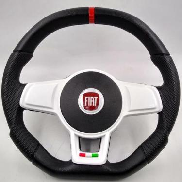Imagem de Volante Esportivo Itália P/ Palio 1996 97 98 99 2000 A 2013 + Cubo - F