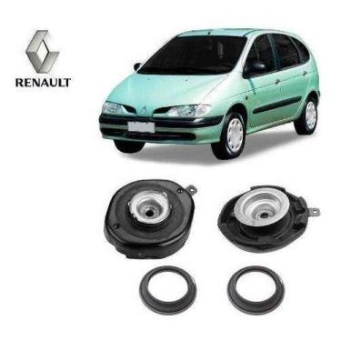 Imagem de Par Coxim Rolamento Amortecedor Dianteiro Scenic 2003 2004 2005 - Auto