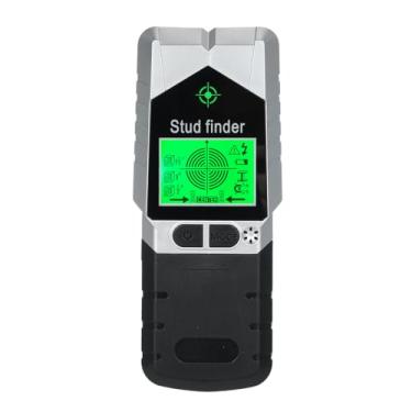 Imagem de Weytoll Scanner de parede Stud Finder, detector de pinos 6 em 1 com função de localização de unhas físicas magnéticas, detector de parede para detecção de madeira, metal e fio AC, visor LCD e alarme
