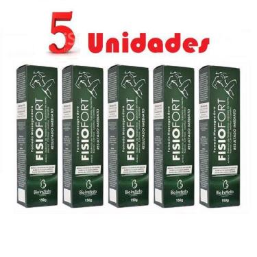 Imagem de Atacado Revenda 5 Pomada Fisiofort Massageadora Bio Instinto Original 