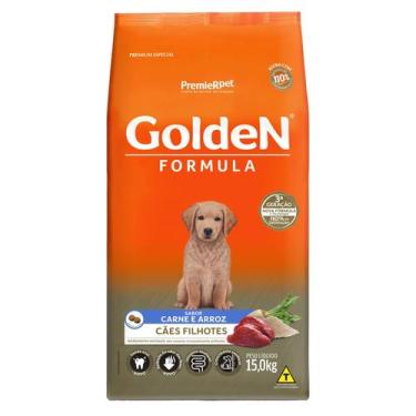 Imagem de GoldeN Formula Cães Filhotes Carne & Arroz 15 kg - PREMIER