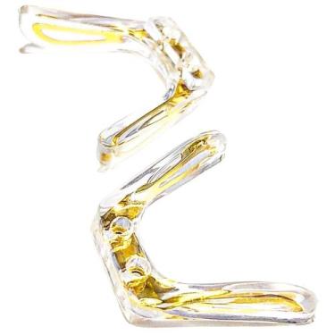 Imagem de 10 Ponte Plaqueta Peça Reposição Nariz Anatômica Silicone óculos grau 