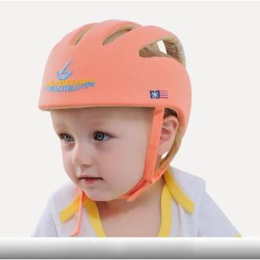 Imagem de Capacete Proteção Cabeça Bebê Segurança Engatinhar Infantil - I Love N