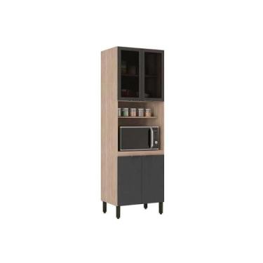 Imagem de Paneleiro de Cozinha Modulado Firenze Torre Quente Forno c/ Prateleira