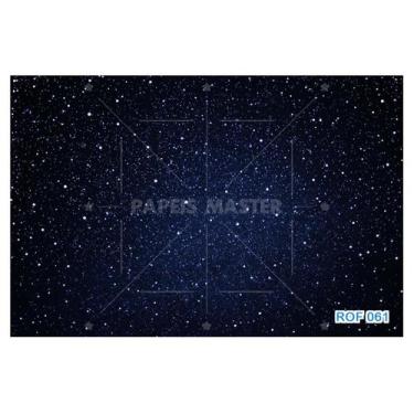 Imagem de Papel De Teto Céu Espaço Estrelas Galáxias 3,5M Rof61 - Você Decora