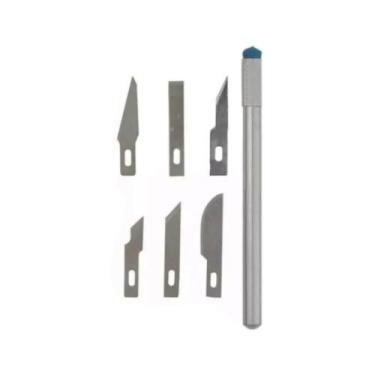 Imagem de Estilete de Precisão para Artesanato 6 Lâminas Diferentes - Lanmax