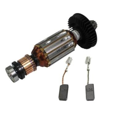 Imagem de Rotor 220v e Carvão P/ Esmerilhadeira Bosch 1377.5 Original