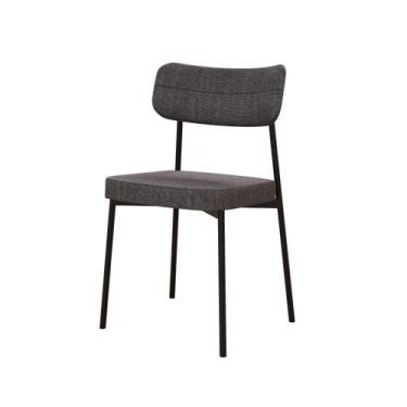 Imagem de Cadeira Fixa Estofada Mynna Tecido - Compace