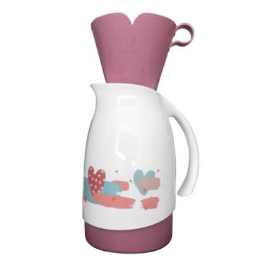 Imagem de Garrafa Térmica Bule Com Suporte Para Filtro 700ml - Sanremo