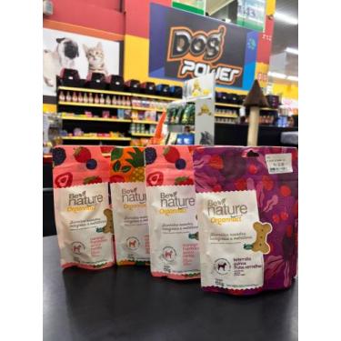 Imagem de Kit 4 biscoitos BE NATURE (morango,beterraba,maça,frutas vermelhas) - 