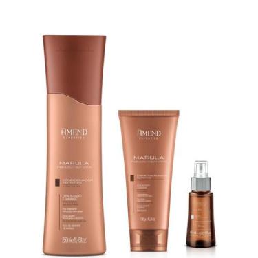 Imagem de Kit Marula Amend Expertise Condicionador Leave-In E Oleo