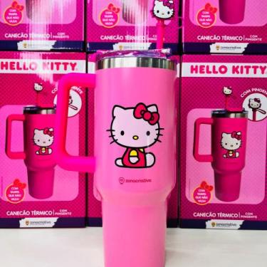 Imagem de Canecao tumbler c/pingente 1,15lt hello kitty - Disney