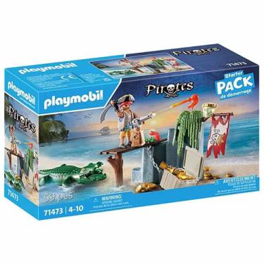 Imagem de Pirata com Crocodilo - Playmobil Pirates 71473