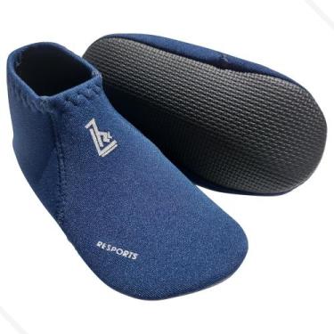 Imagem de Meia Calçado Beach Tennis Neoprene Esportes Areia  - Resports, PP 33/3