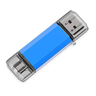 Imagem de Pen drive USB C tipo C, cartão de memória USB VICFUN 64 GB USB 3.0 e USB C OTG 2 em 1 pen drive USB para dispositivos USB-C, Smartphones, Compter