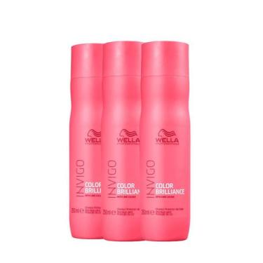 Imagem de Kit 3 Color Brilliance Shampoo 250ml - Wella Profissionals - Wella Pro