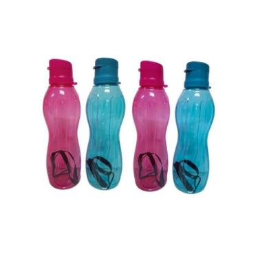 Imagem de Kit 10 Garrafas de Água 500ml Rosa e Azul - Mr. Pack