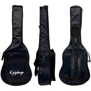 Imagem de Capa Bag Almofadada Para Violão EpiPhone Cargo Impermeável