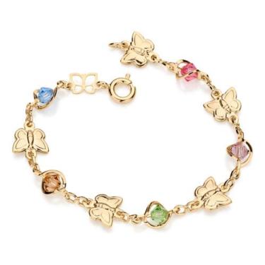 Imagem de Pulseira Infantil Composta Por Pedras Colori 550849 - Rommanel, Colori