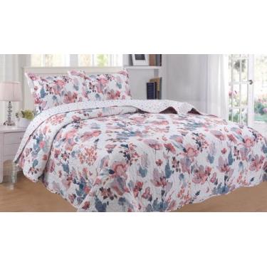 Imagem de Kit Cobre leito 3 peça - Têxtil Arte, estampado , 2,20x2,40