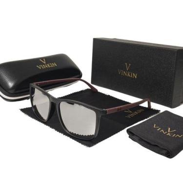 Imagem de Óculos de Sol Polarizado Original Vinkin Quadrado UV400 431, Espelhado