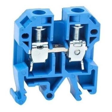 Imagem de Kit 5 Bloco Terminal Din Conector Sak Elétrico De Fio 10mm - BoosMCE, 