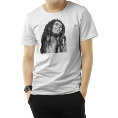 Imagem de Camiseta Bob Marley - Masculina  - Música - Reggae - KOUPES, P