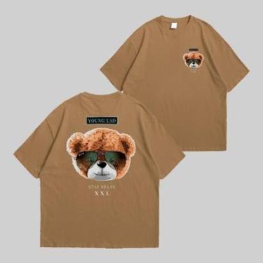 Imagem de Camiseta Techmalhas Estampada Oversized Academia Masculina-Masculino