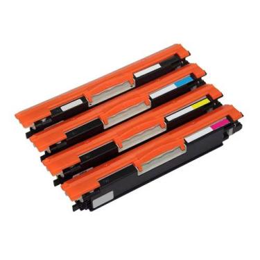 Imagem de Kit 4 Toners Laserjet Cp1025 M175 Ce310 311 312 313 126a Nf - Digital 