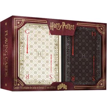 Imagem de Baralho harry potter estojo duplo copag, ., UN